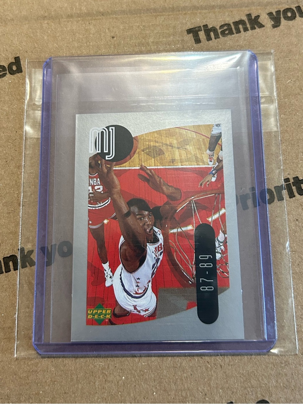 Michael Jordan • ‘98 UD Sticker Card No. 22